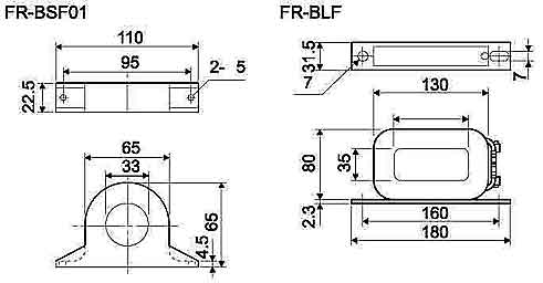 FR-B系列线性噪声滤波器安装方式
