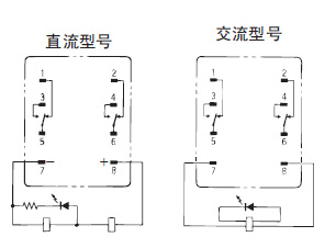 OMRON+LYJ系列一般通用继电器+端子配置