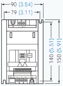 !!!!!SIEMENS+G110系列变频器(输出功率：0.37kW)+安装方式1