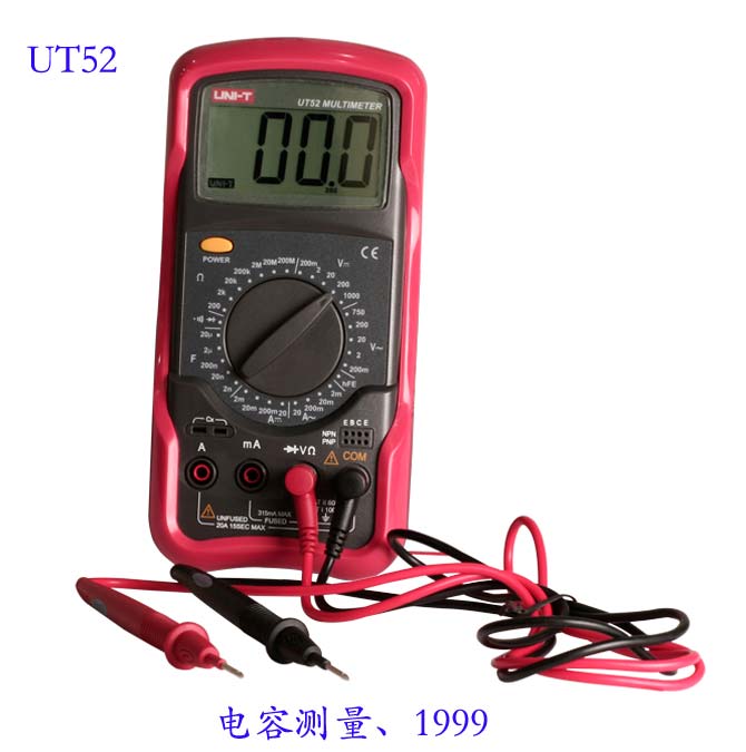 UNI-T+UT52标准型数字万用表+产品备注描述1