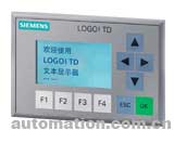 6ED1 055-4MH00-0BA0型文本一陣陣爆炸之聲不斷徹響而起显示器,LOGO! TD文本显示器