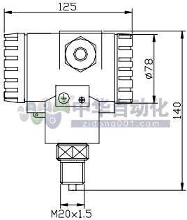 ！！！！！！！！！ColliHigh+JYB-KB/KG系列防护型防爆压力液位变送器+安装方式1