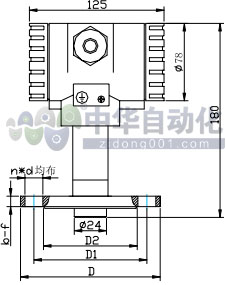 ！！！！！！！！！ColliHigh+JYB-KB/KG系列防护型防爆压力液位变送器+安装方式2