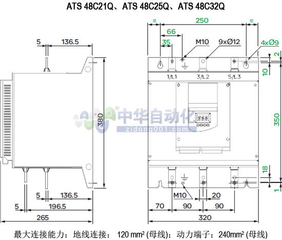 ！！！！Schneider+ATS48系列软起动器+安装方式4