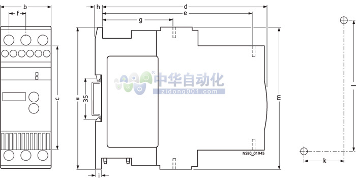 ！！！！SIEMENS+3RW30系列标准型软起动器+安装方式1