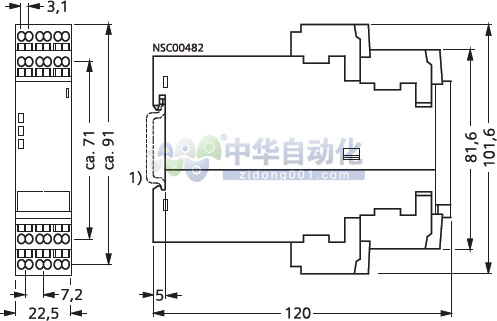 ！！！！SIEMENS+3RW30系列标准型软起动器+安装方式3
