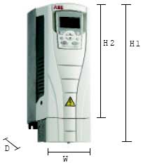 ACS550系列标准传动安装方式