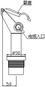 !!!!!!ColliHigh+JCS系列超声波物位变送器+安装方式2