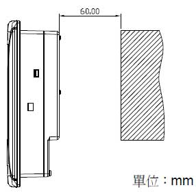 Delta+DOP-B系列触摸屏(7寸屏)+安装安式+4