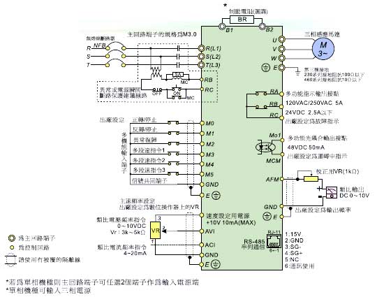 ！！！！！Delta+VFD-M系列迷你高机能型通用变频器(230V三相)+接线方式1.jpg