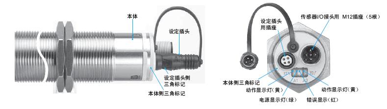 E4PA系列超声波位移传感器使用说明