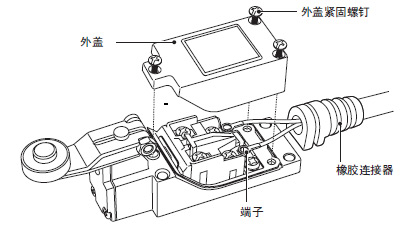 OMRON+D4V系列小型限位开关+接线方式