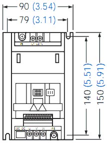 !!!!!SIEMENS+G110系列变频器(输出功率：0.75kW)+安装方式1