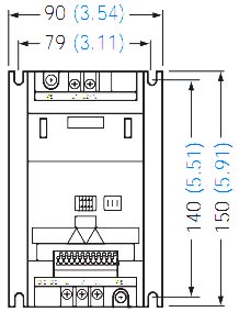 !!!!!SIEMENS+G110系列变频器(输出功率：0.75kW)+安装方式3