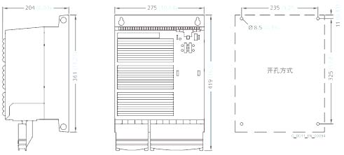 !!!!!!SIEMENS+G120系列PM240功率模块+安装方式4