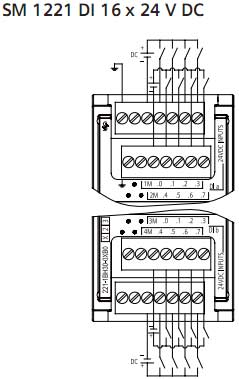 !!!!!!SIEMENS+SM1221系列数字量输入模块+接线方式2