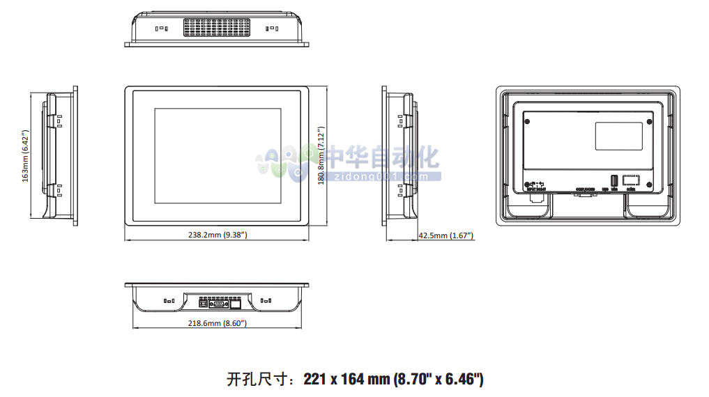 ADNANTECH+WebOP-1080CK系列触摸屏+安装方式1.jpg