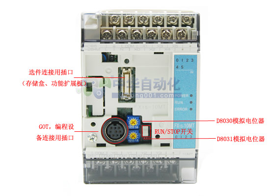FX1S-10MT-001型CPU