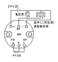 单路温度变送模块接线方式