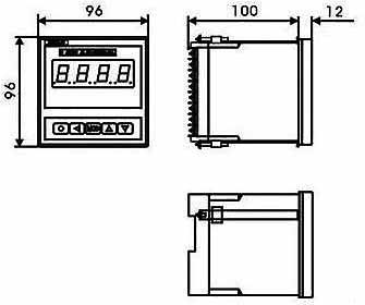 KSPC-Ⅱ系列时间程序给定器安装方式