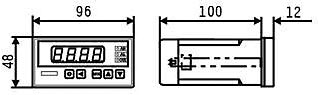 KSPC-Ⅱ系列时间程序给定器安装方式