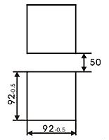 KSPC-Ⅱ系列时间程序给定器安装方式